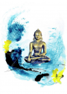 Akshobhya - The Buddha Of Imperturbability - fineartamerica